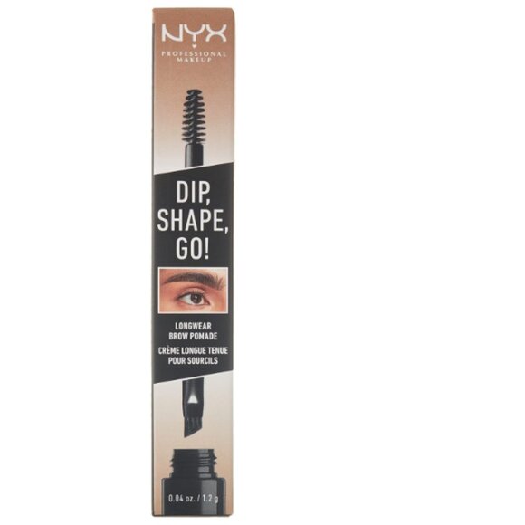 NIB-NYX PROFESSIONAL MAKEUP Dip, Shape, Go! Longwear Eyebrow Kit - Blonde - Picture 4 of 4